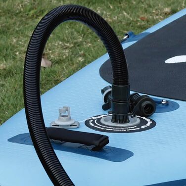 Електричний насос для SUP дошки PBG – 12V з акумулятором та LCD дисплеєм, до 20 PSI, з Powerbank, для SUP, човнів, каяків та кемпінгу