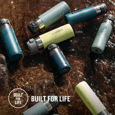 Термос-пляшка Stanley Quick Flip, нержавіюча сталь, 7+ годин холодна, BPA-free, герметична, для води, придатна для миття в посудомийній машині