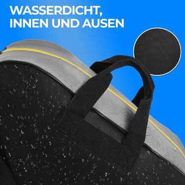 Сумка для ковзанів STYNGARD Montreal (чорно-жовта) - для ковзанів та роликів, міцна тканина