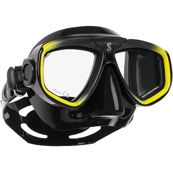 Дайвінгова маска Scubapro Zoom EVO жовта