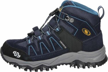 Дитячі трекінгові черевики Brütting Mount Pinos High, 39 EU, блакитно-петролево-жовті