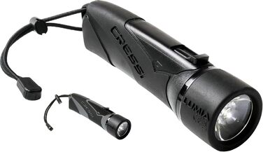 Ліхтар під водою Cressi Lumia+ 300 Lumen, 75 м – Чорний