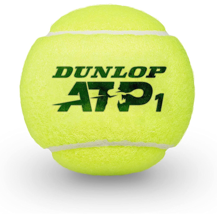 Тенісні м'ячі DUNLOP ATP Championship для ґрунту, хардкорту та трави, набір 8 шт.