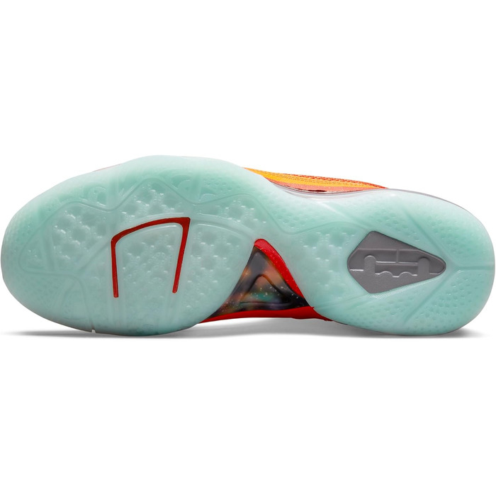 Кросівки баскетбольні Nike Lebron IX для жінок, 37.5 EU, помаранчевий, з відбиваючими елементами