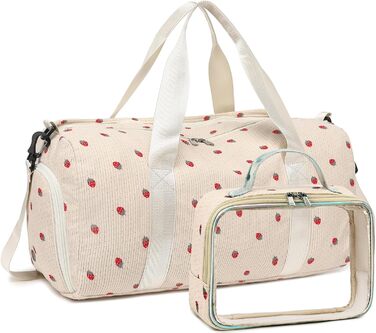 Спортивна сумка для жінок та дівчат: тренування, подорожі, вихідні. З відділенням для взуття та мокрих речей