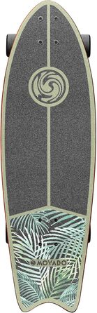Лонгборд STAR SCOOTER Surf Skateboard Vintage Retro Cruiser, швидкісний, ABEC-11, комплект, унісекс, Exotic