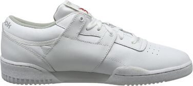 Чоловічі фітнес-кеди Reebok Workout Low 37 EU, білий, сірий