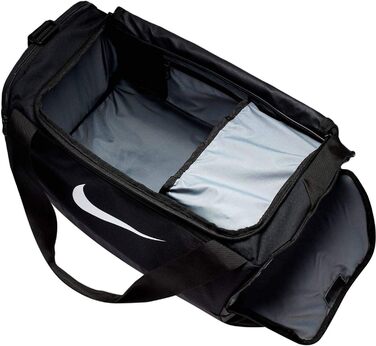 Сумка спортивна Nike Brasilia Duffel Small 41 л, чорна, розмір S — для тренувань і фітнесу