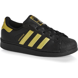 Дитячі кросівки Adidas Superstar, чорні, 30.5 EU