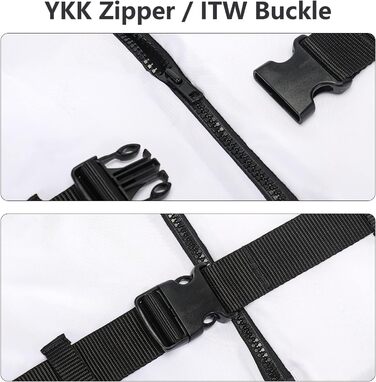 Спасальний жилет Leader International для дорослих, плавальна жилетка з піни, білий, XL (90кг+)