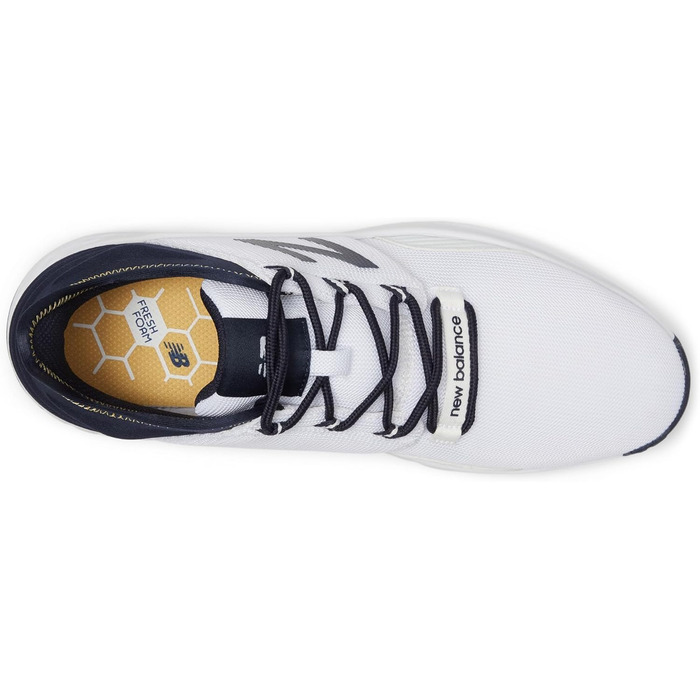 Чоловічі гольф-шоу New Balance Fresh Foam Roav (44 EU, білий/морський блакитний)