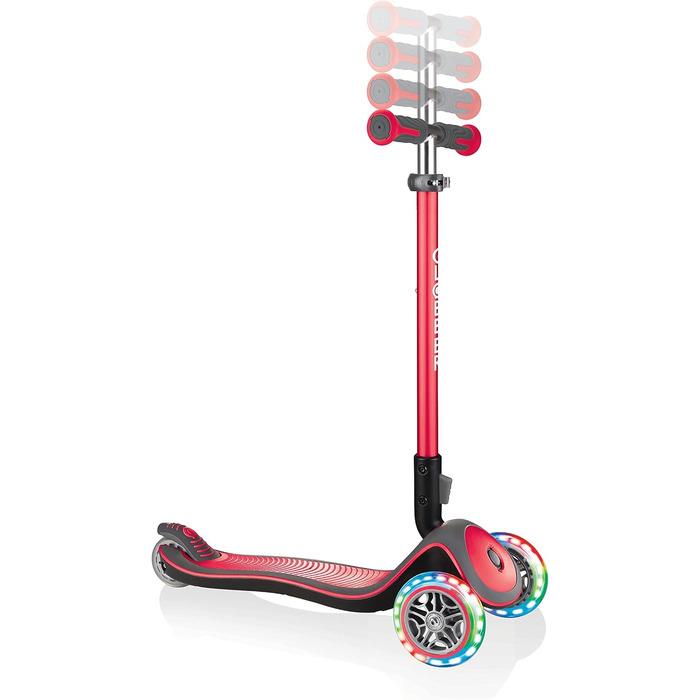 Дитячий самокат Globber Elite Roller, 3 колеса, LED, регульована висота, ABEC 5, для дітей від 3 років