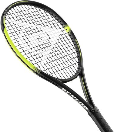 Тенісна ракетка Dunlop для дорослих, унісекс, чорна/жовта, модель 10297622MOD