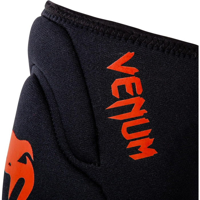 Наколінники Venum Kontact XS чорний/сріблястий для захисту колін