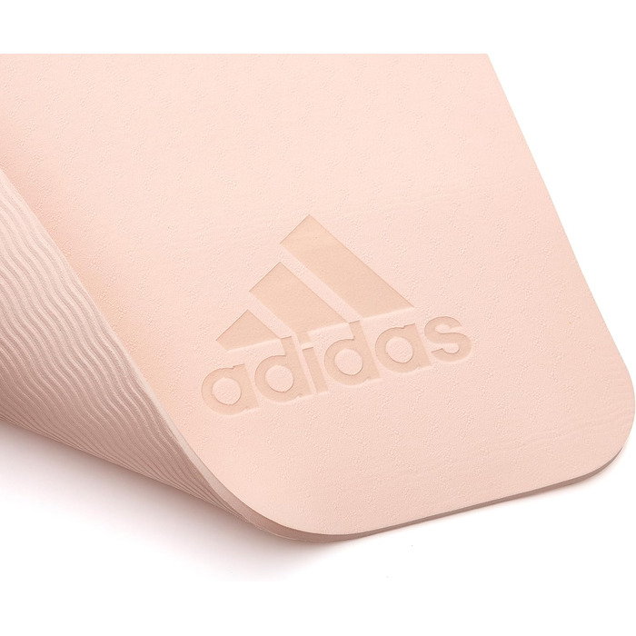 Преміум йога-мат adidas 5 мм – товстий, без ПВХ, нековзкий килимок для йоги та пілатесу, підвищений комфорт, довговічність, зберігає форму