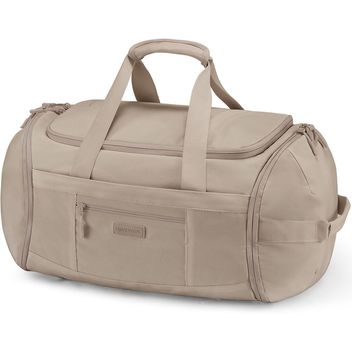 Спортивна сумка LOVEVOOK для чоловіків та жінок, велика тренувальна сумка з відділенням для взуття, водонепроникна, 45L (51*28*32 см)