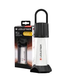 Ліхтар LED Ledlenser ML6 Warm Light 750 лм, акумуляторний, до 200 год, з Powerbank, червоне світло, магнітний, для кемпінгу, чорний