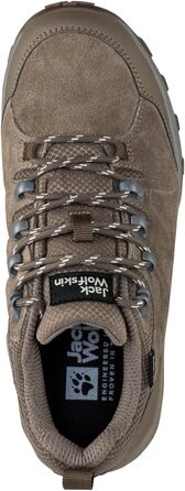 Жіночі трекінгові черевики Jack Wolfskin Refugio Texapore Low (35.5 EU, Chestnut)