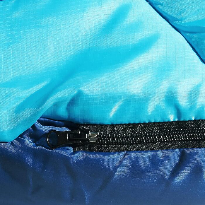 Сплячий мішок Black Crevice Alaska 250 I - для кемпінгу та активного відпочинку. Атмосвітний, водонепроникний, довжиною 215 см, синій.