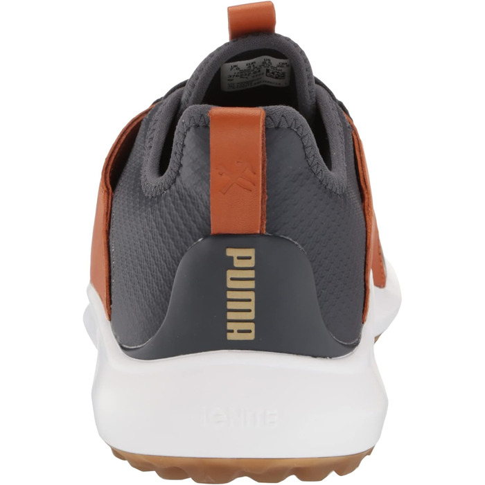 Жіночі гольф-взуття Puma Ignite Fasten8 WMNS, 41 EU, Navy Blazer Gold Leather Brown